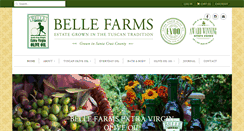 Desktop Screenshot of bellefarms.com